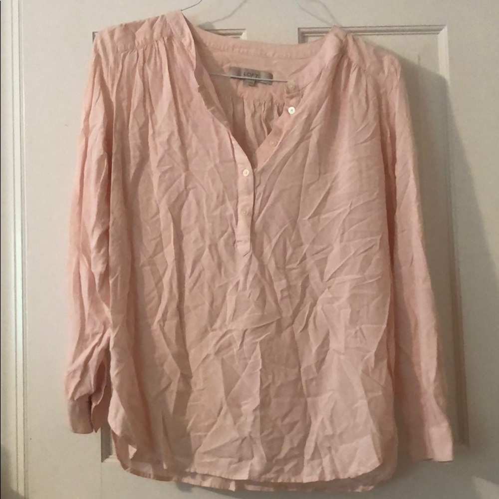 Light pink,  light weight blouse